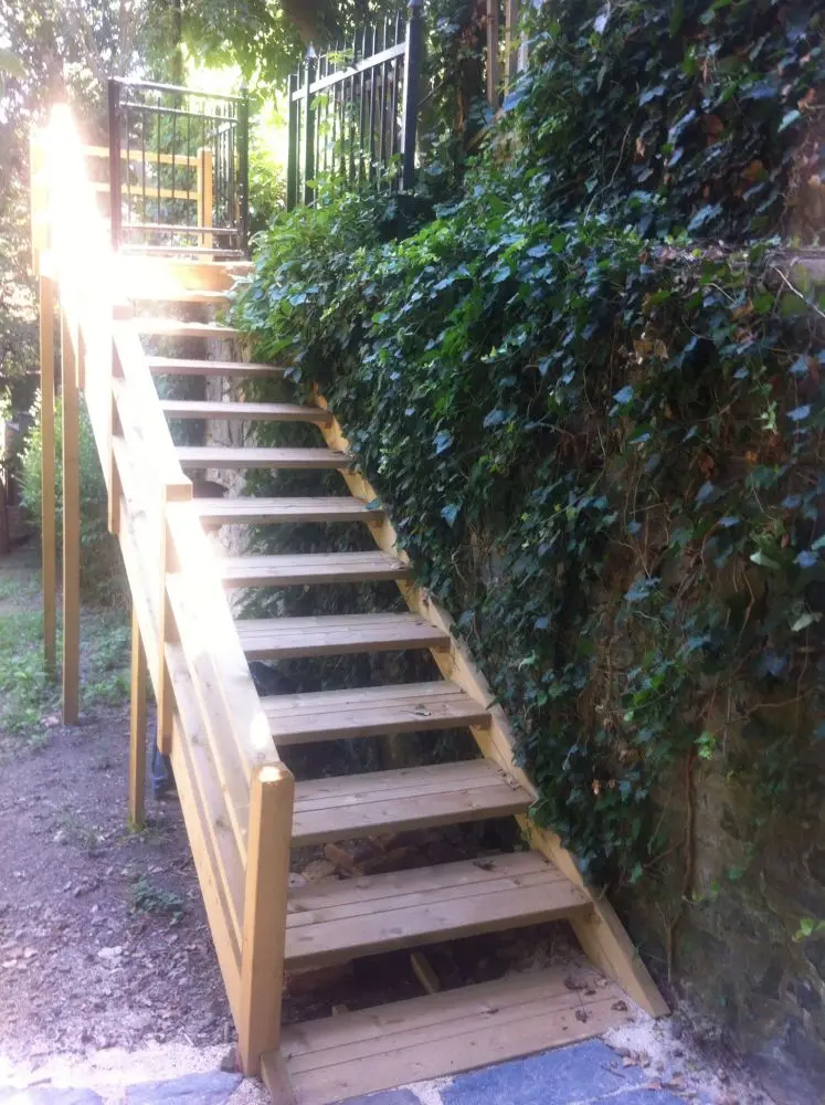 Bahçe için merdiven TBT - 001