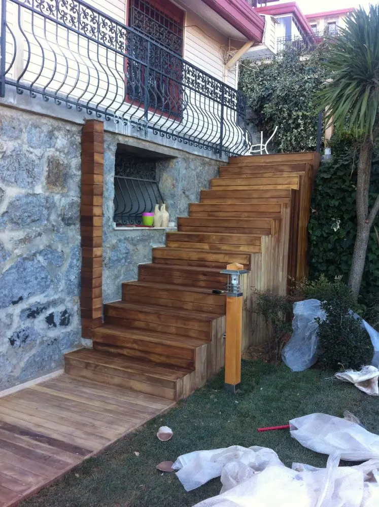 WOODEN STAIR COATING TBT -11