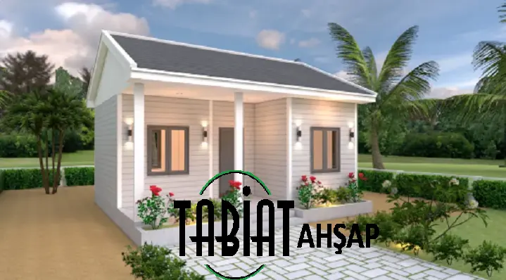 42 m² AHŞAP EV MODELİ