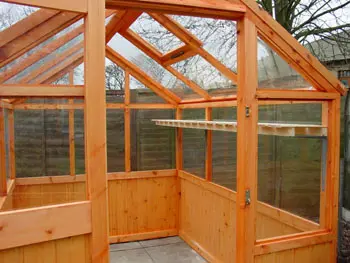 WOODEN GREENHOUSE - WINTER GARDEN-2